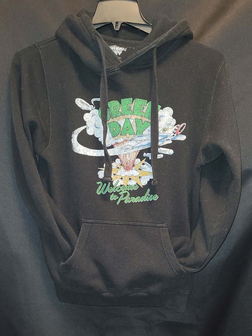 GREEN DAY "Welcome to Paradise" Black Pullover Hoodie